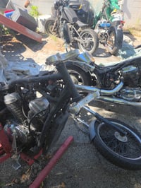 Image 8 of Honda Shadow to Sportster Steering Neck Conversion Kit