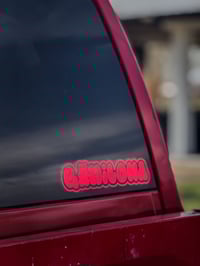 Image 1 of SMALL GOMILONA DECALS (CHROME RED) 