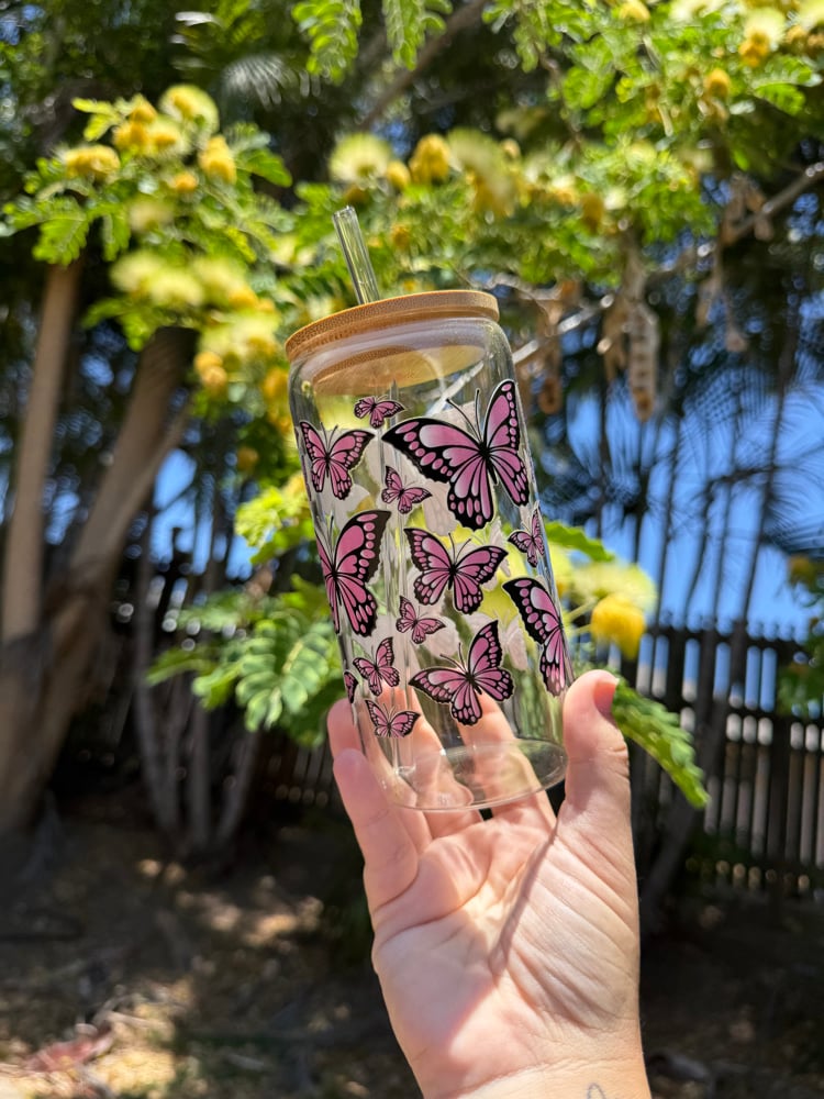 Image of Pink Butterflies