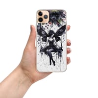 Image 4 of Dark Fairy Floral Pastel Goth Whimsical Watercolor Clear Case for iPhone®