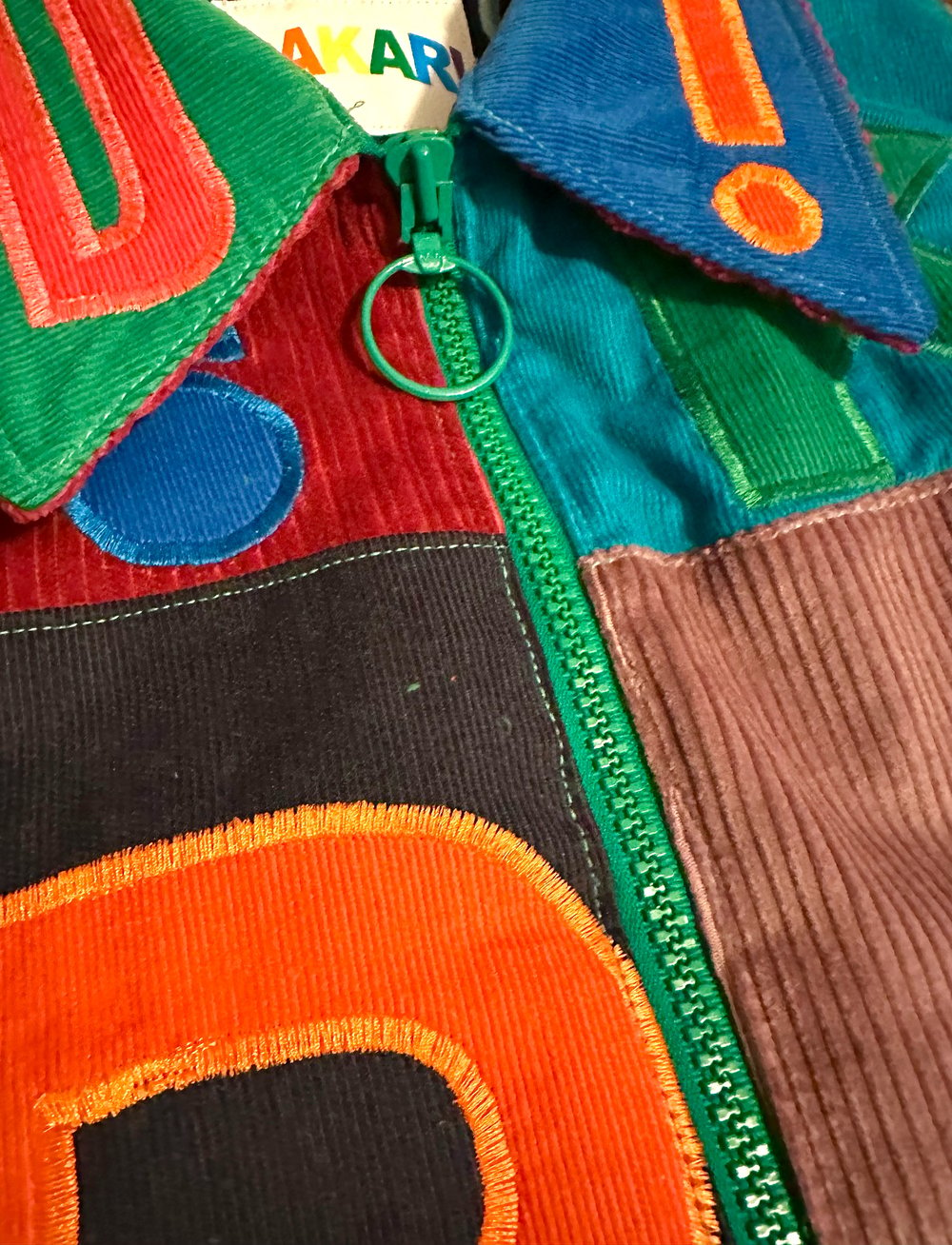 Dakar! Corduroy Patchwork Jacket