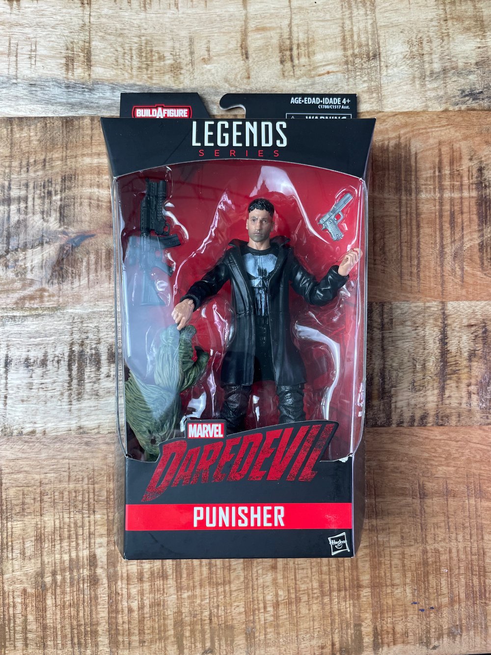 (NEW) MARVEL LEGENDS NETFLIX PUNISHER (MAN THING BAF)