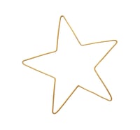 Brass Christmas Star