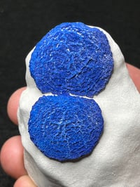 Image 2 of Azurite Suns On Matrix Specimen #2483