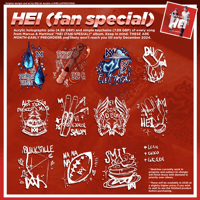 Image 4 of Song Specific pins/keychains (M&M)