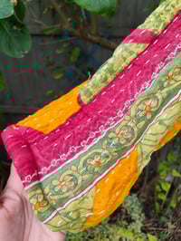 Image 4 of FESTIE Kantha Hoodie with pocket - flower