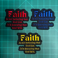Image 1 of Faith Is Not Believing