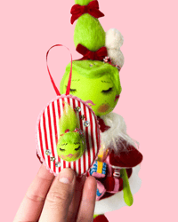 Image 2 of  MEDIUM ART DOLL & ORNAMENT HOLIDAY