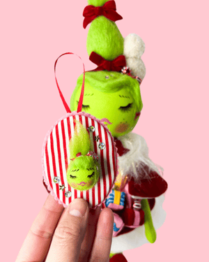 Image of  MEDIUM ART DOLL & ORNAMENT HOLIDAY