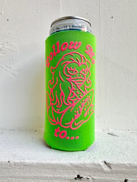 Image 2 of Follow Me Cheeked up Frog Koozie