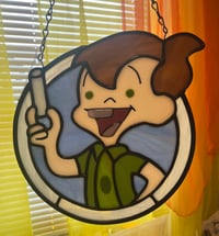 Image 5 of Stained glass ChalkZone panel