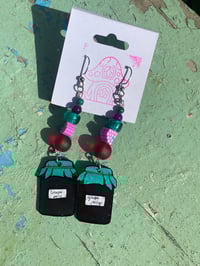 Image 1 of Grape Jelly Earrings 