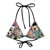 Image 1 of Black 2000s Bikini Top