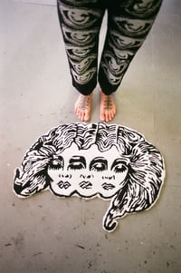 Image 2 of Three-Faced Woman Rug