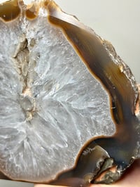 Image 6 of Polished Agate With Natural Cavity | Brazil #2862