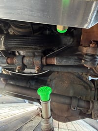 Image 1 of 2003-2007 6.0 Powerstroke 5R110 Trans Cooler line plug kit 