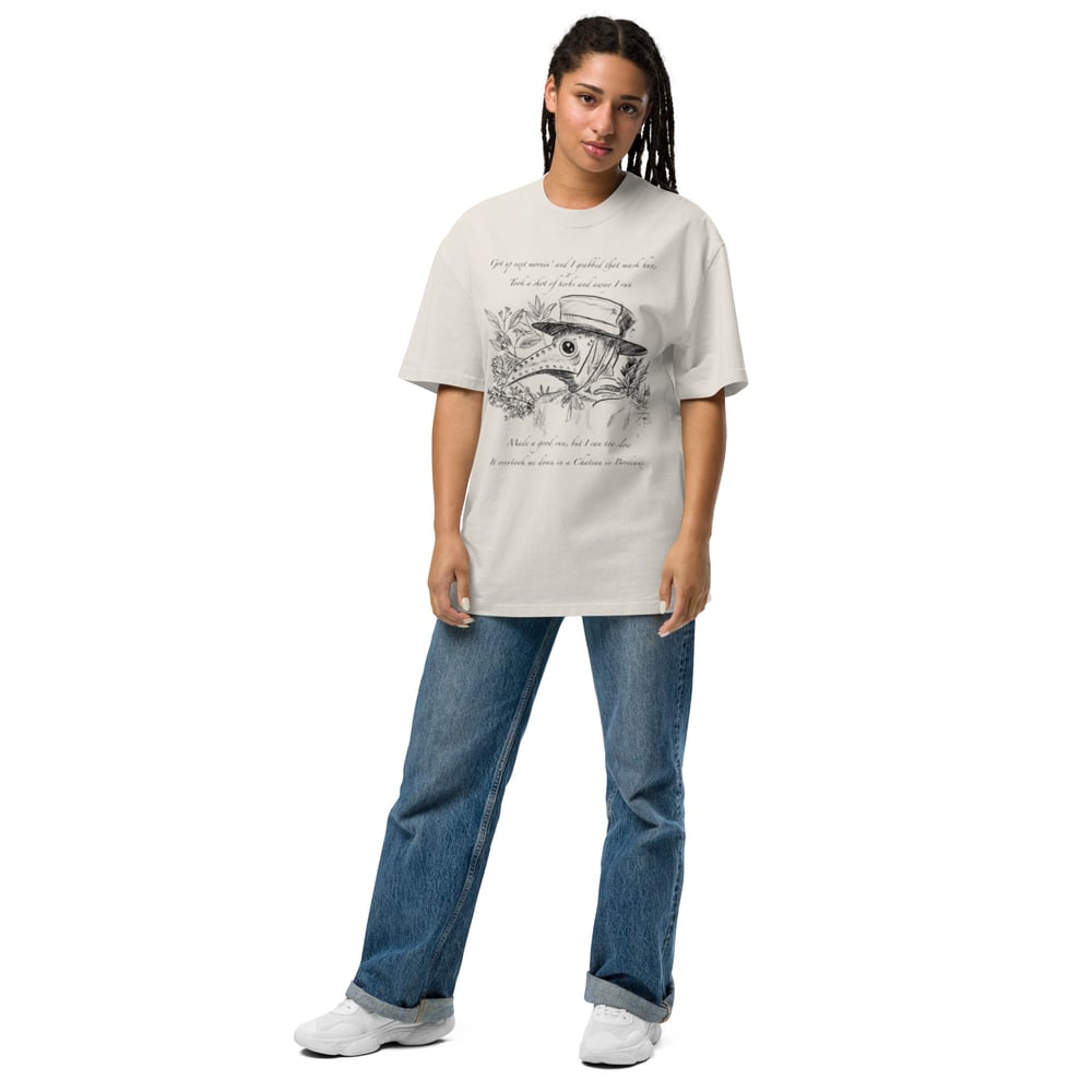 Doctor Death Herbs Oversized faded t-shirt