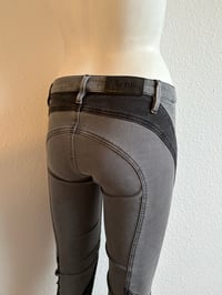 Image 3 of Acne Grey Appliqué Skinny Jeans