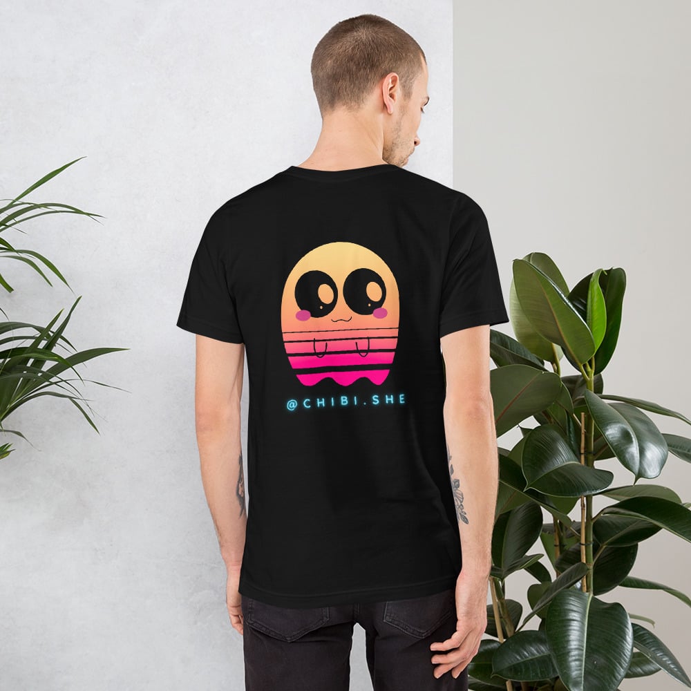 Image of h e a t w a v e chibi • black tee