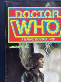 Image 3 of Doctor Who, framed complete vintage comic, No 60 January 1982