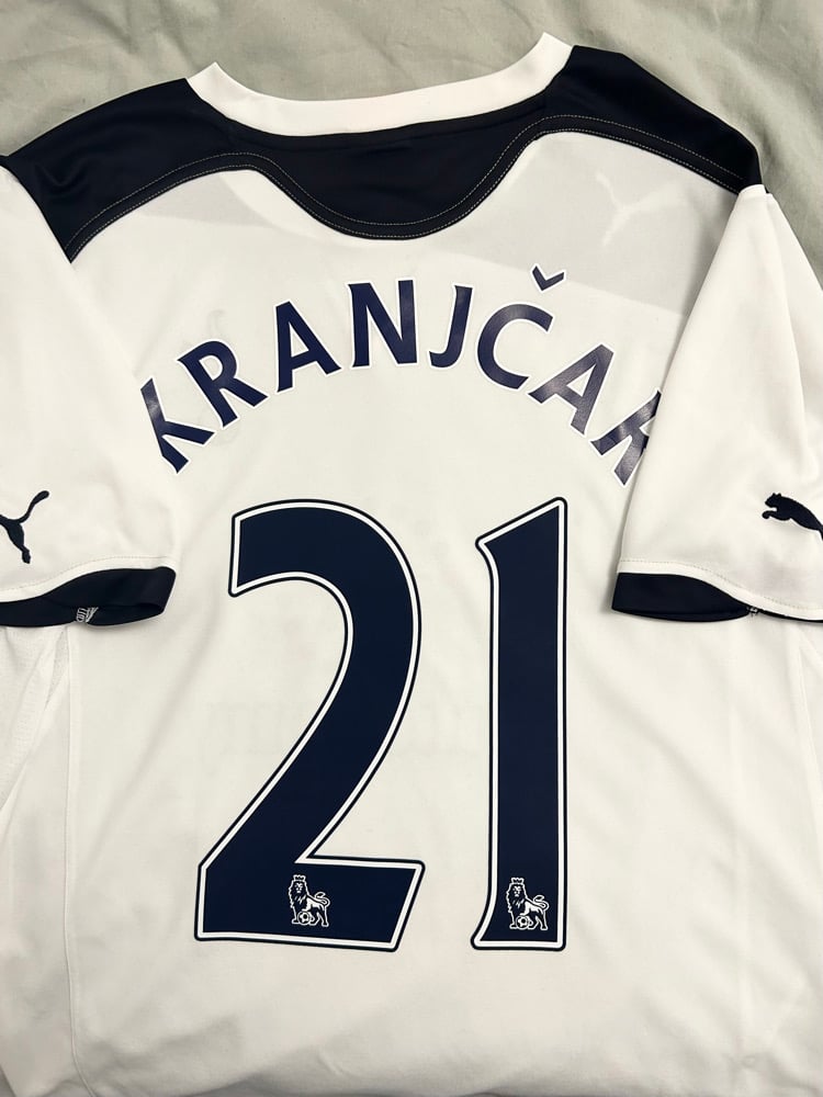 Image of Tottenham Hotspur “KRANJČAR 21” 2010/11 Home Shirt (M)