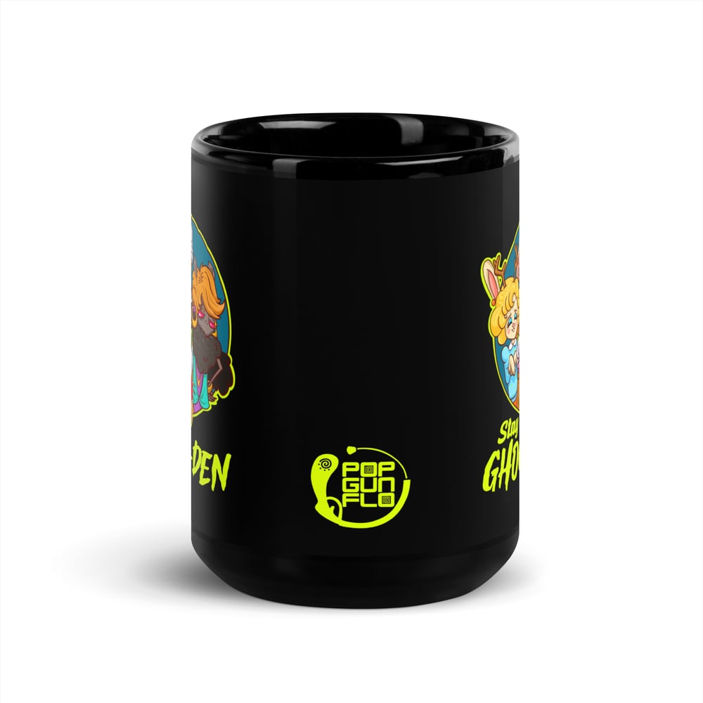 Stay Ghoul-den Black Glossy Mug