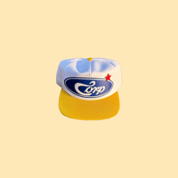 Image 2 of White/Yellow “Built” UC Cap 