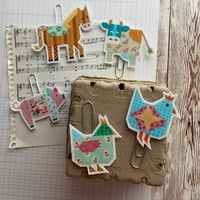 Image 1 of "Patchwork Farm" Planner Clip