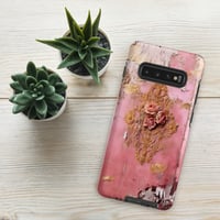 Image 7 of Pastel Pink Tattered Texture Rose Gold Goth Lolita Kawaii Inspired Tough case for Samsung®