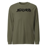 Image 2 of JACKONUTS ON YOU UNISEX BLACK L/S TEE