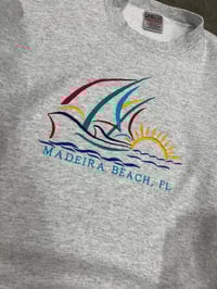 Image 2 of Vintage Madeira Beach, FL Boat Crewneck