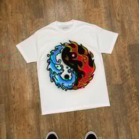Image 5 of AIRBRUSHED YIN-YANG TEE