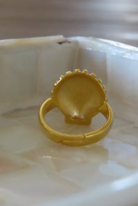 Image 3 of Gold Scallop Shell Ring