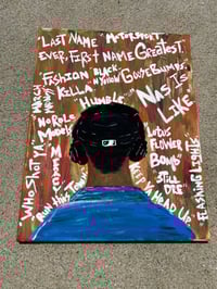 Image 1 of Hip Hop quotes - 11x14 canvas 