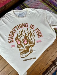 Image 2 of Everything Is Fine Oversized Tee 