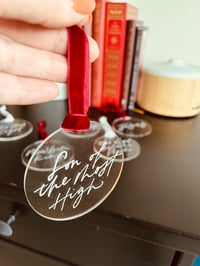 Image 2 of ‘Gospels’ Names Of Jesus Tree decorations [Set Of 6]