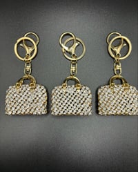 Image 1 of Asserted- Gold Steel Purse Keychain