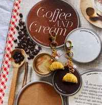 Image 1 of Buttery Croissant Keychains
