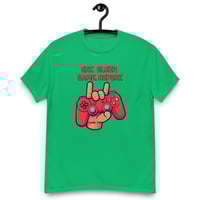 Image 8 of Unisex classic tee, Eat Sleep Game Repeat T-Shirt | Funny Gamer Graphic Tee