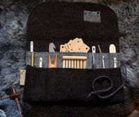 Image 1 of Harting Black Felt Tool Wrap #12