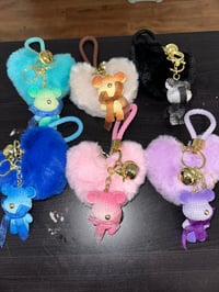 Teddy bear keychain