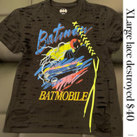 Xlarge Batman lace destroyed