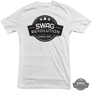 Image of SWAG Logo T-shirt-White