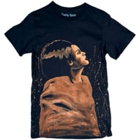 Image 1 of “BRIDE #1” Custom Bleach Painted T-shirt SMALL