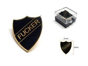 Image of FUCKER badge