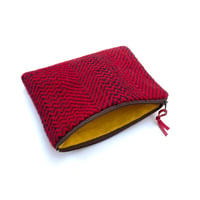 Image 3 of Hand Woven Ruby Pouch of Sunshine 