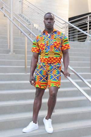 Image of The Kente jumpsuit 