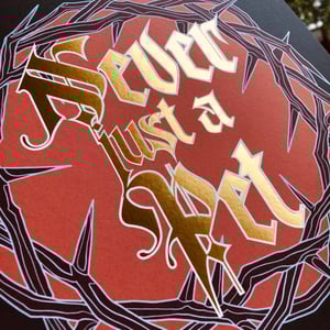 Image of Never Just a Pet ✨Gold Foiled✨ 