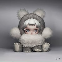 Image 2 of Skullpanda Punk Panda Plush