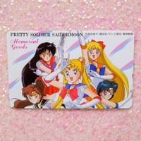 Image 1 of Sailor Moon Telephone Card (Memorial Goods: Sailor Team)